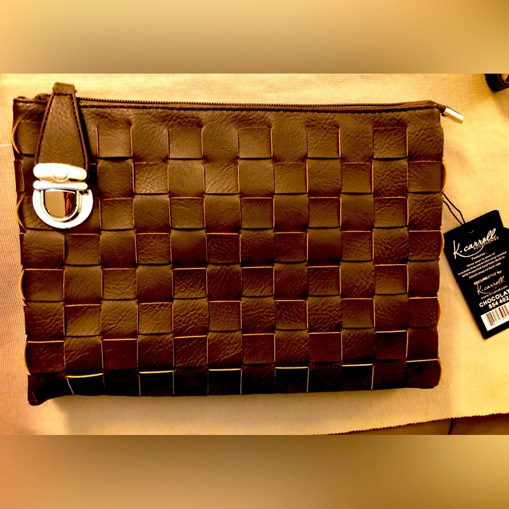 K. Carroll 10" Chocolate Brown 3-Way Crossbody Bag